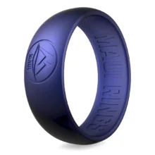 Adventure metal galaxy color silicone ring for men is ideal for stylish men for going on adventures and sport.
